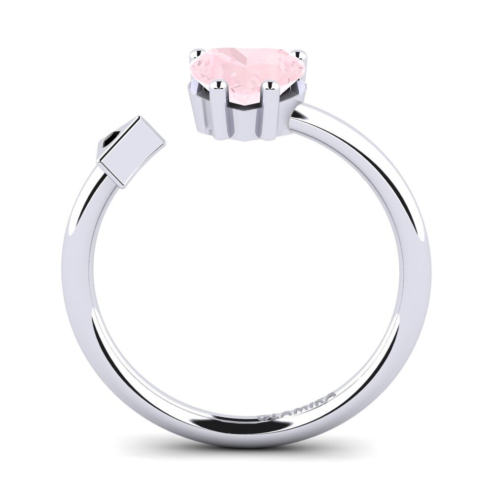 Rose Quartz Ring Elodie