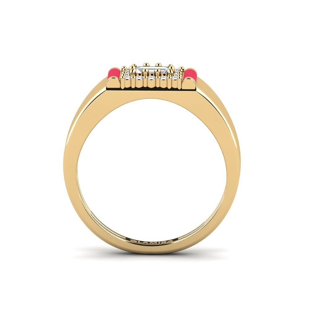 Weißer Saphir Ring Elsmere