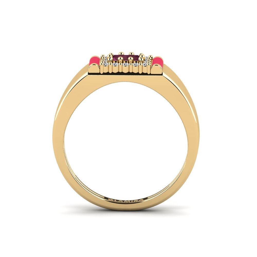 Rhodolit-Granat Ring Elsmere