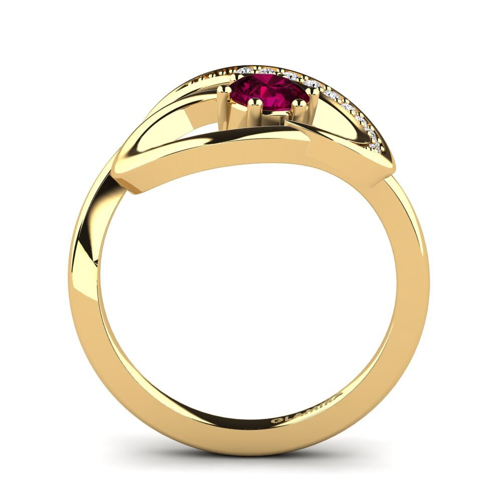 Rhodolite Garnet Ring Emilie