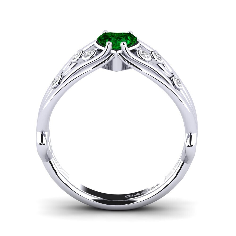 Green Zirconia Ring Emilly