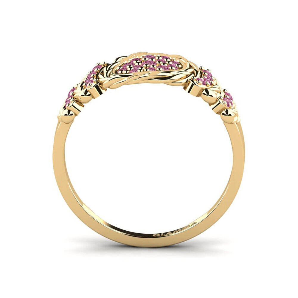 Rhodolite Garnet Ring Enclasp