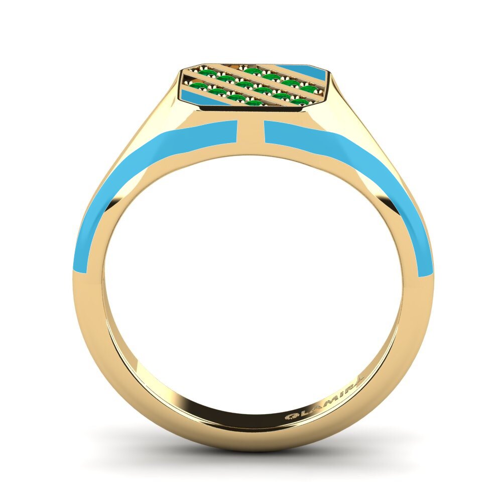 Emerald Pinky Ring Enje