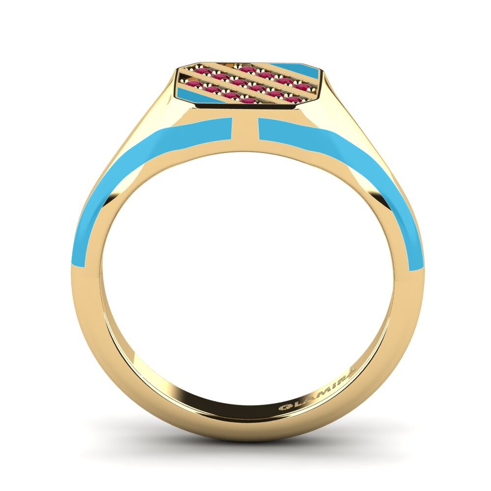 Ruby Pinky Ring Enje