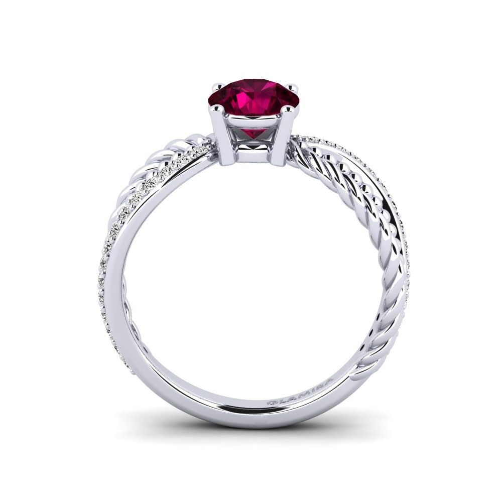 Rhodolite Garnet Women's Ring Enpli