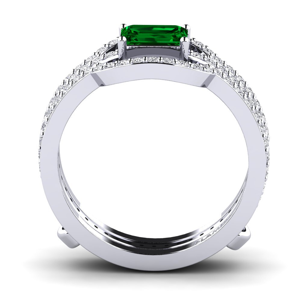Zircônia Verde Anel Epect SET