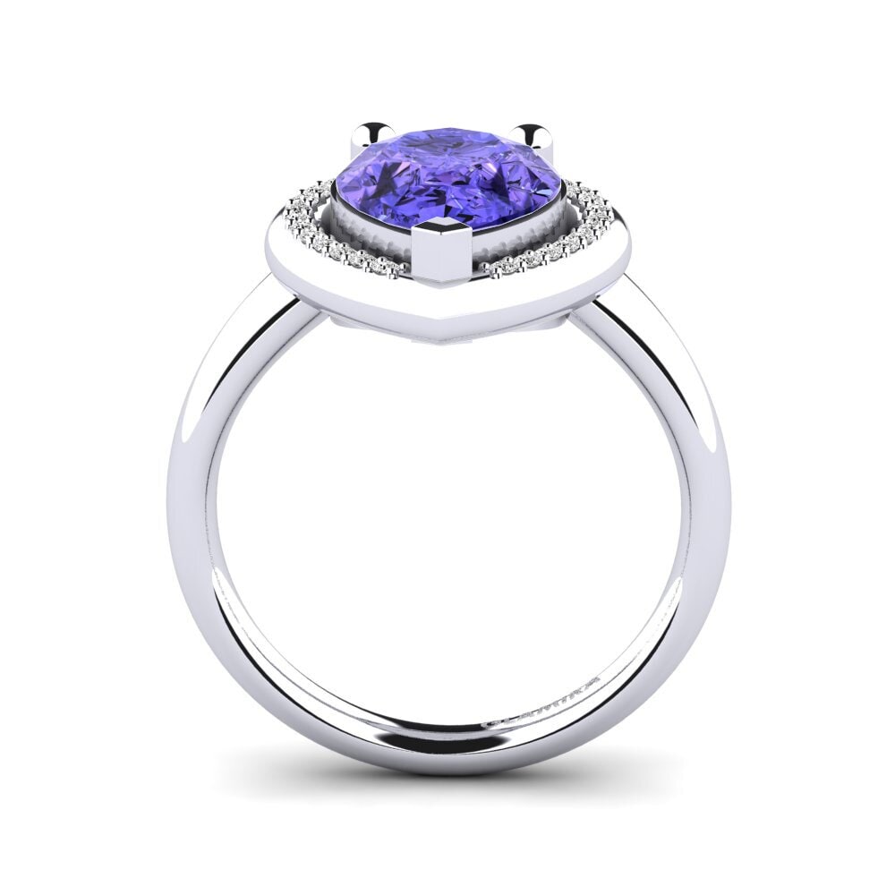 Tanzanite Engagement Ring Eranthe
