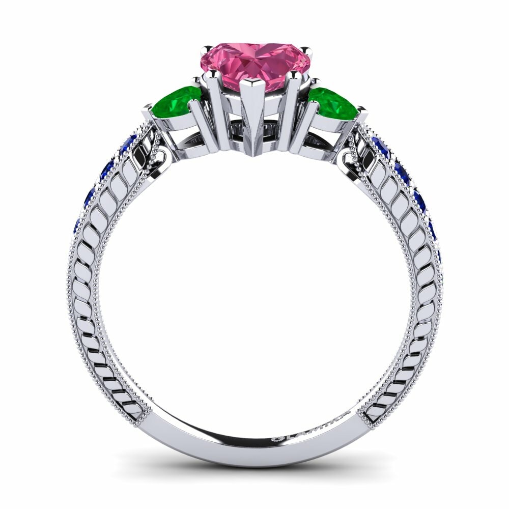 Pink Tourmaline Engagement Ring Erica