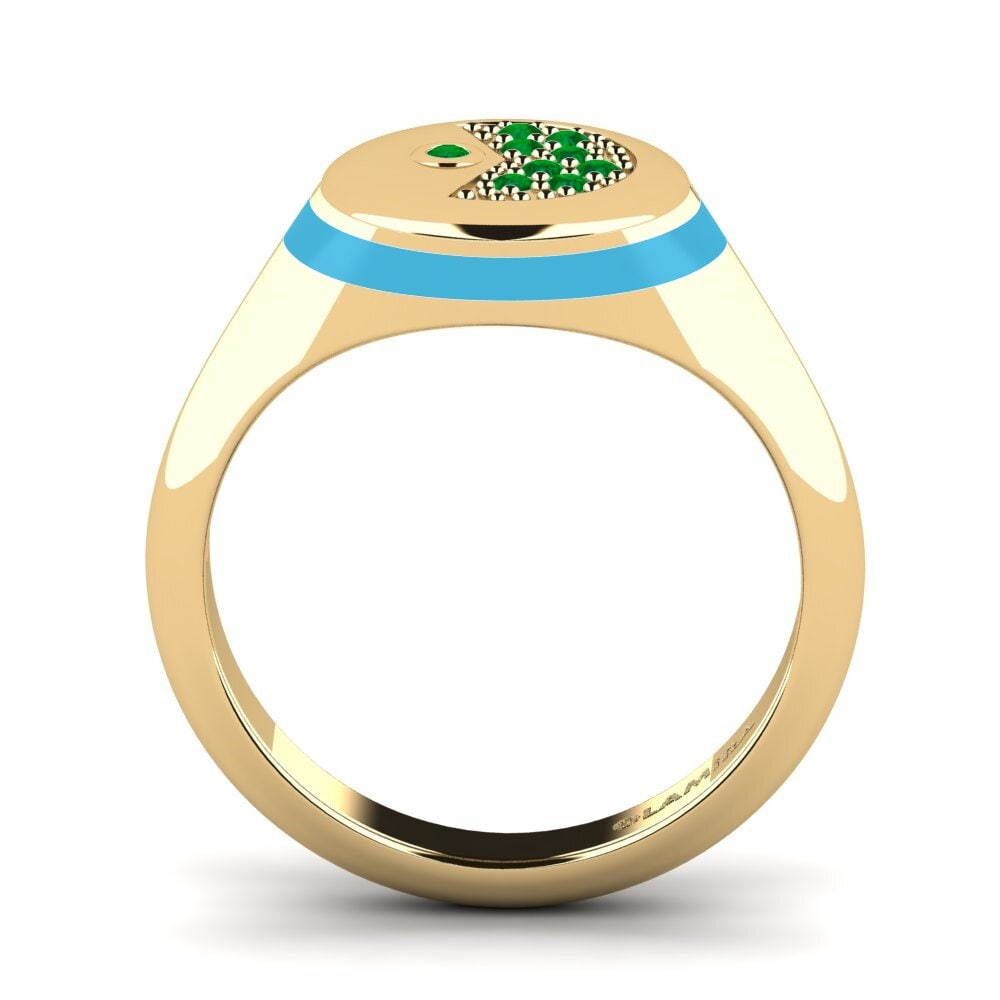 Emerald Pinky Ring Eroce