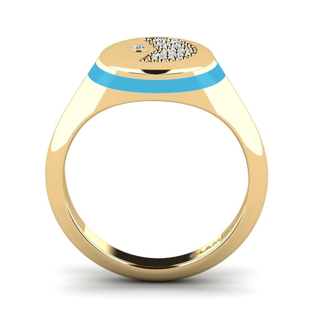 Moissanit Pinker Ring Eroce