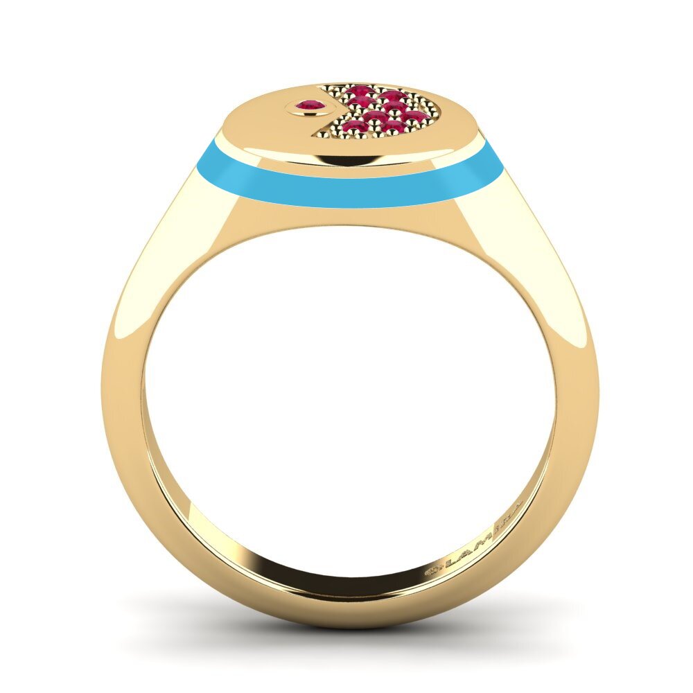 Ruby Pinky Ring Eroce