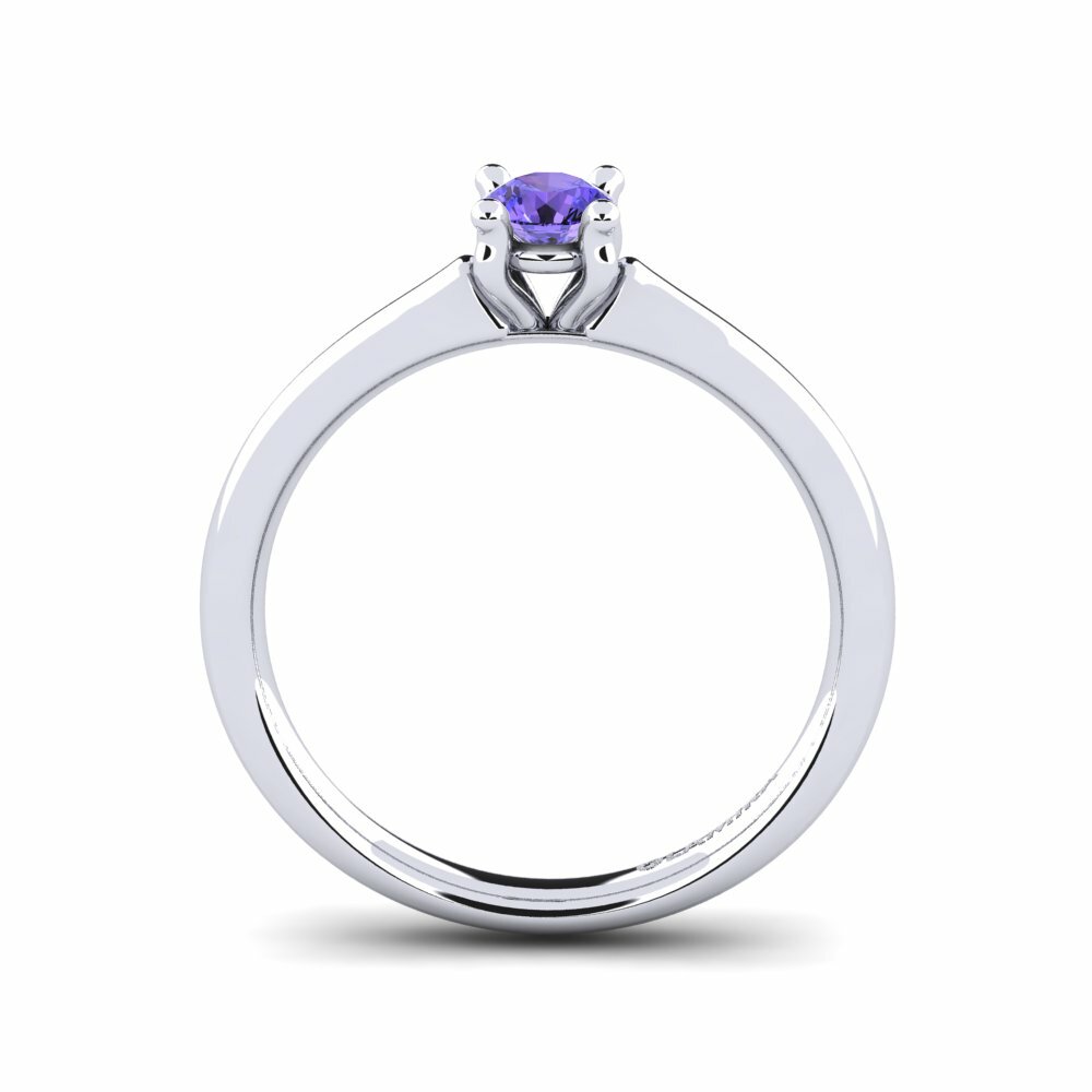 Tanzanite Engagement Ring Ersilia 0.25 crt