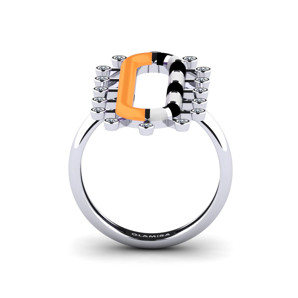 White Silver Ring Espanador