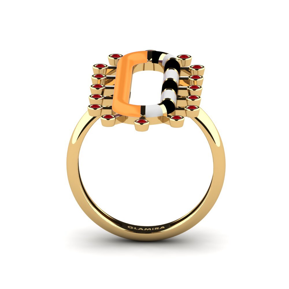Red Zirconia Ring Espanador