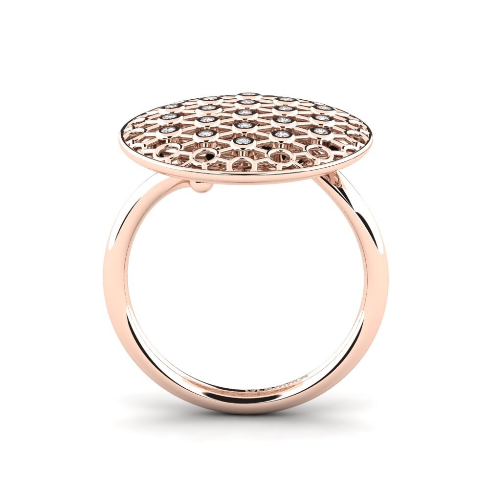 White sapphire Ring Espen