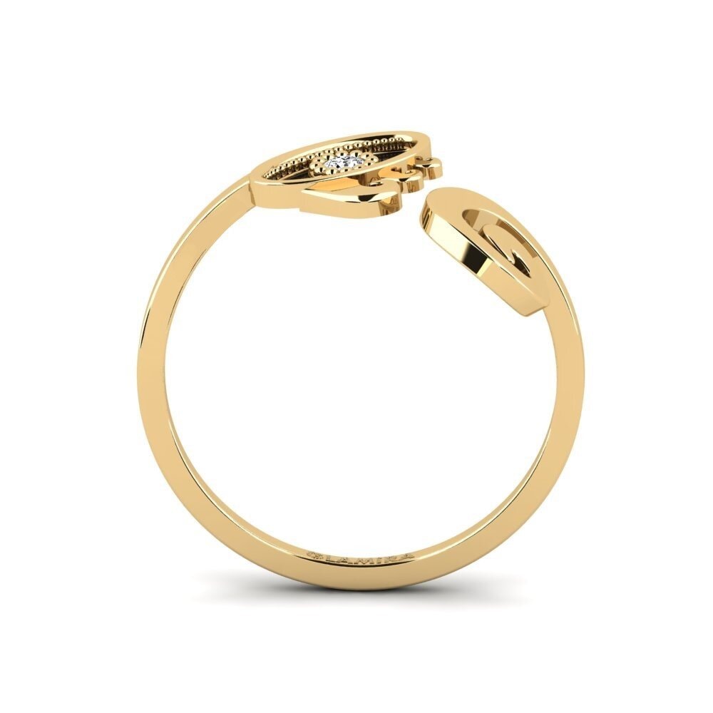Moissanite Anel Esperancoso