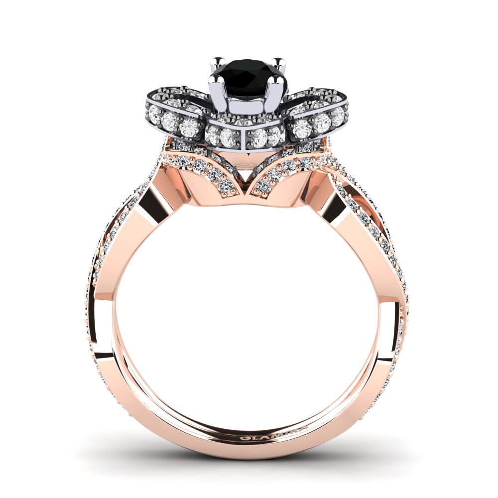Black Diamond Engagement Ring Essie