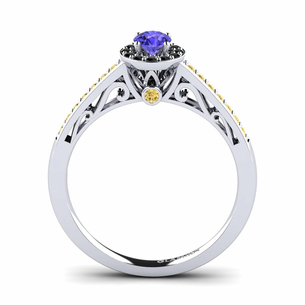 Bague de fiançailles Estelle Tanzanite