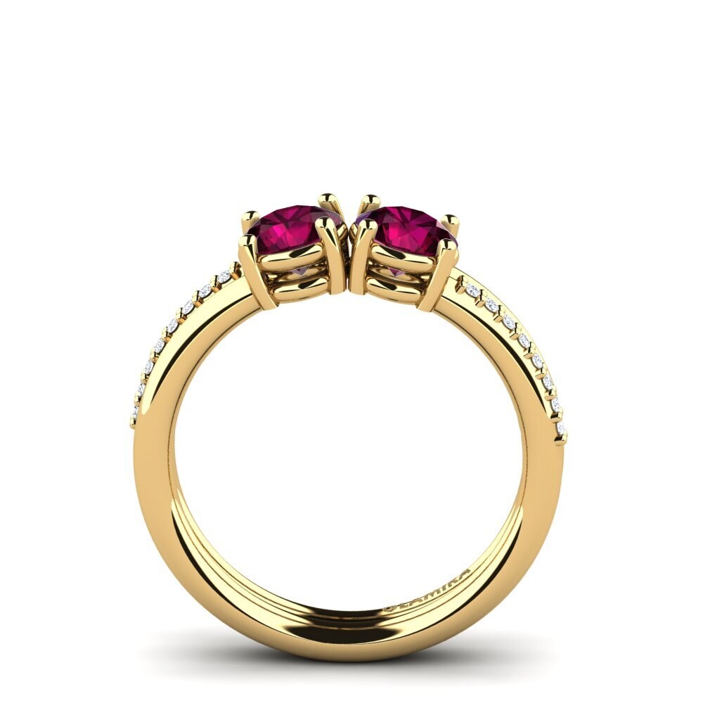Rhodolite Garnet Ring Etheldra