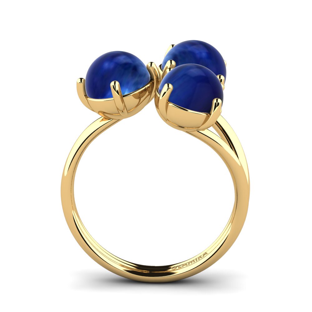 Zafiro Cabujón Anillo Elsjana