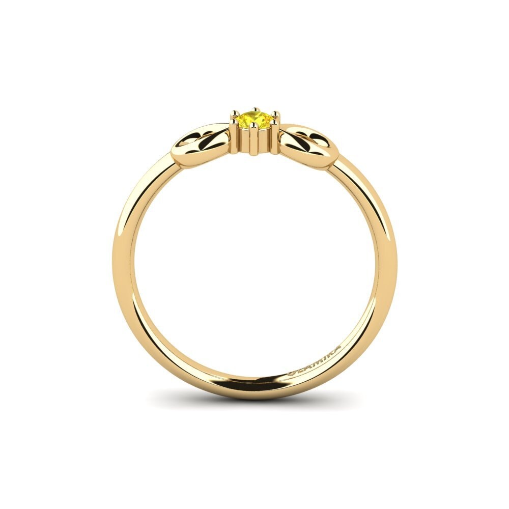 Gelber Saphir Ring Ethosan