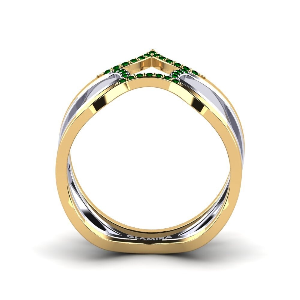 Circonita Verde Anillo Euploia