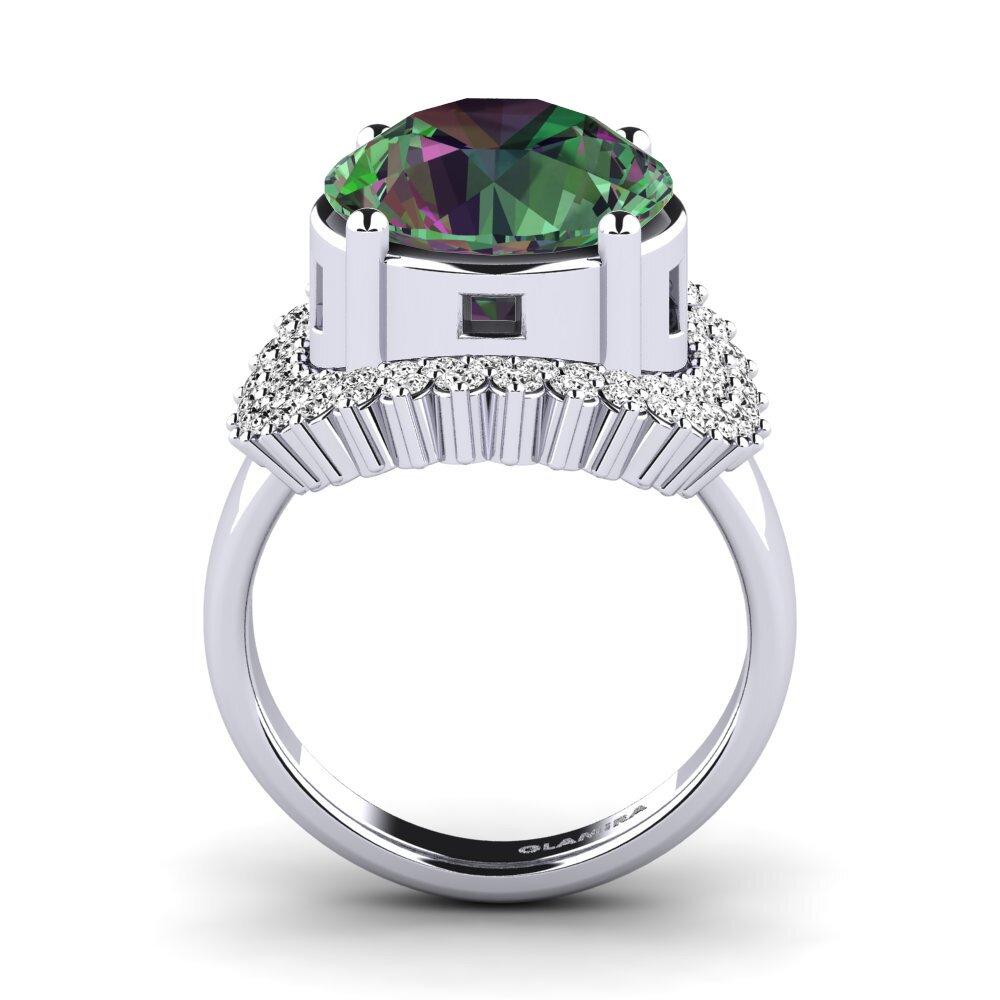 Topacio Místico Anillo Evan