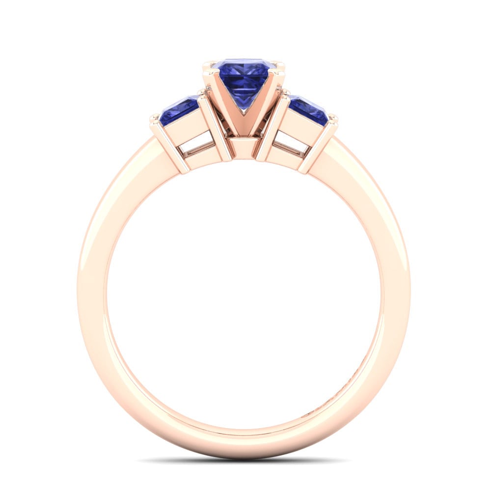 Tanzanite Engagement Ring Evanie