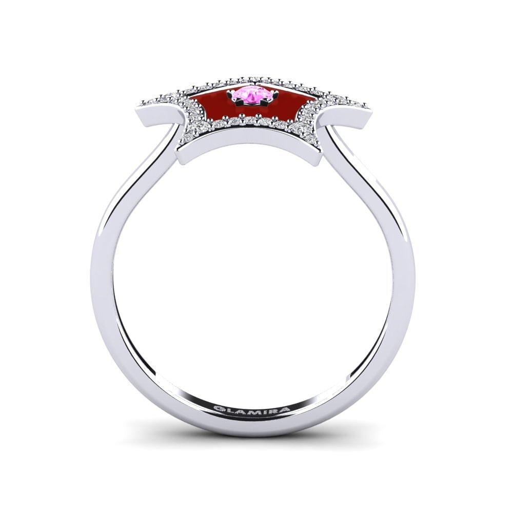 Pink Sapphire Ring Eveningstar