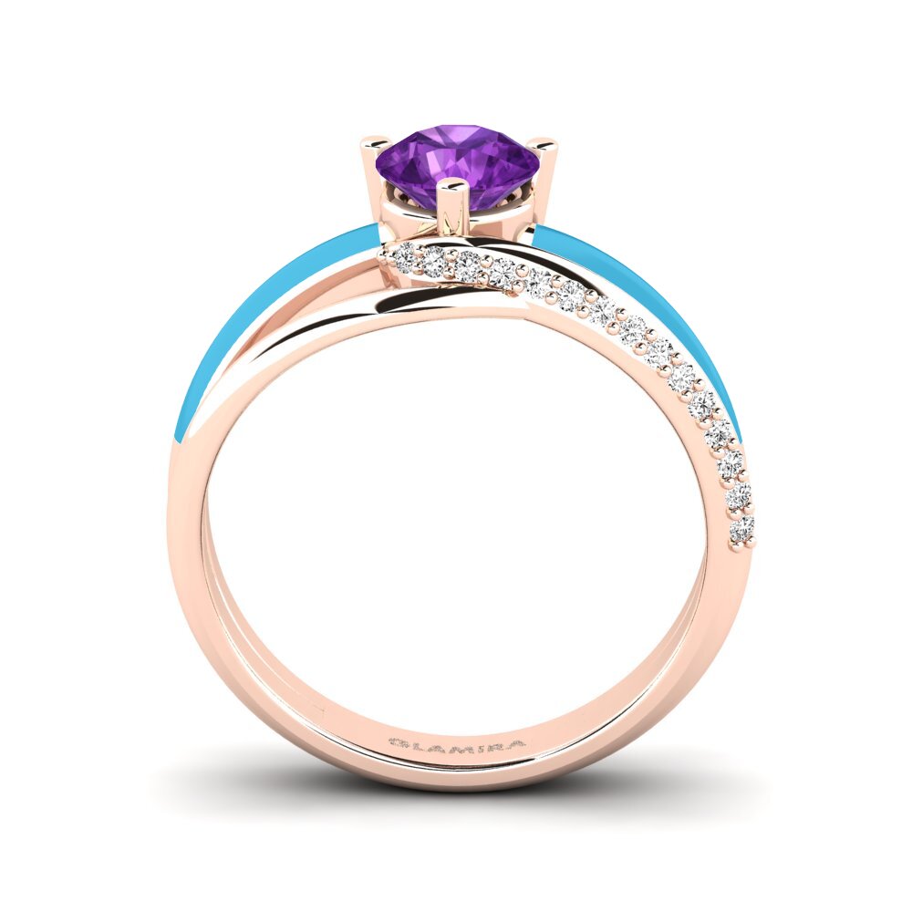 Amethyst Verlobungsring Everg