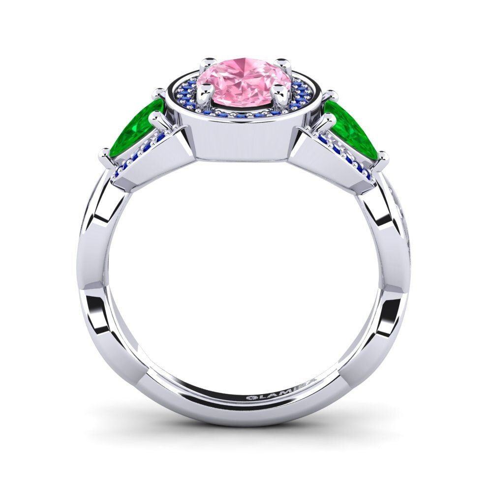 Pink Sapphire Engagement Ring Ewalina