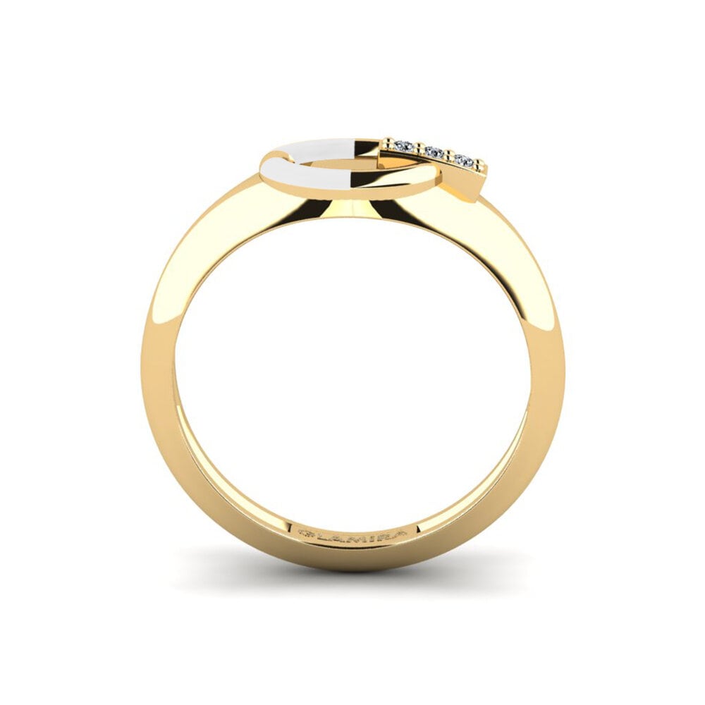 Zirkonia Pinker Ring External