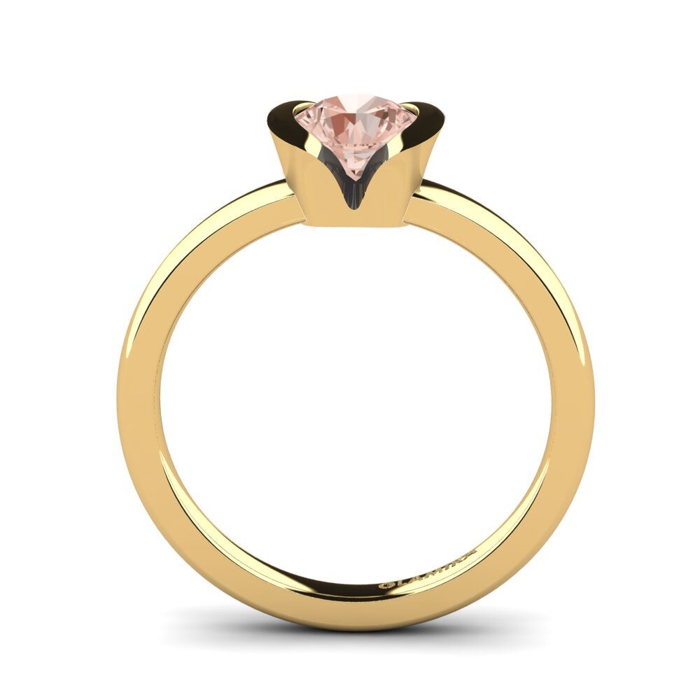 Morganite Engagement Ring Farrah