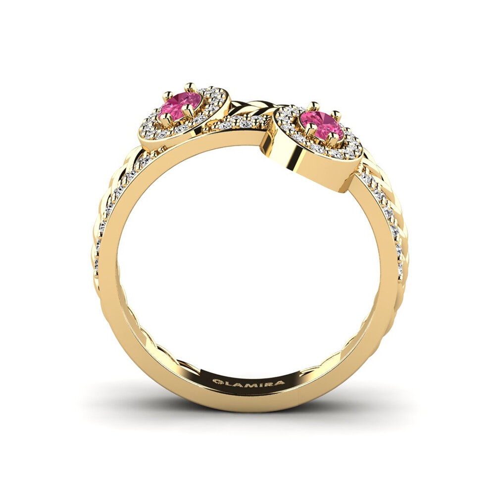 Rosa Turmalin Ring Haydrs