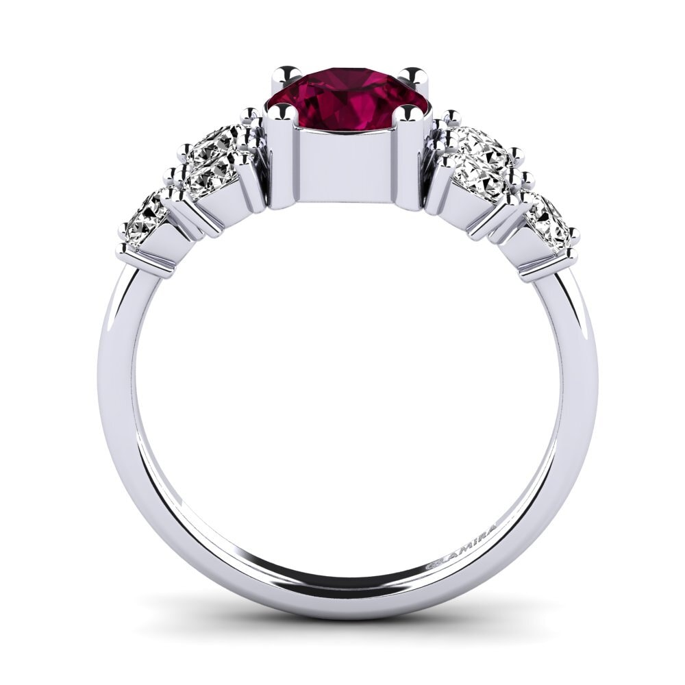 Rhodolite Garnet Women's Ring Fatond