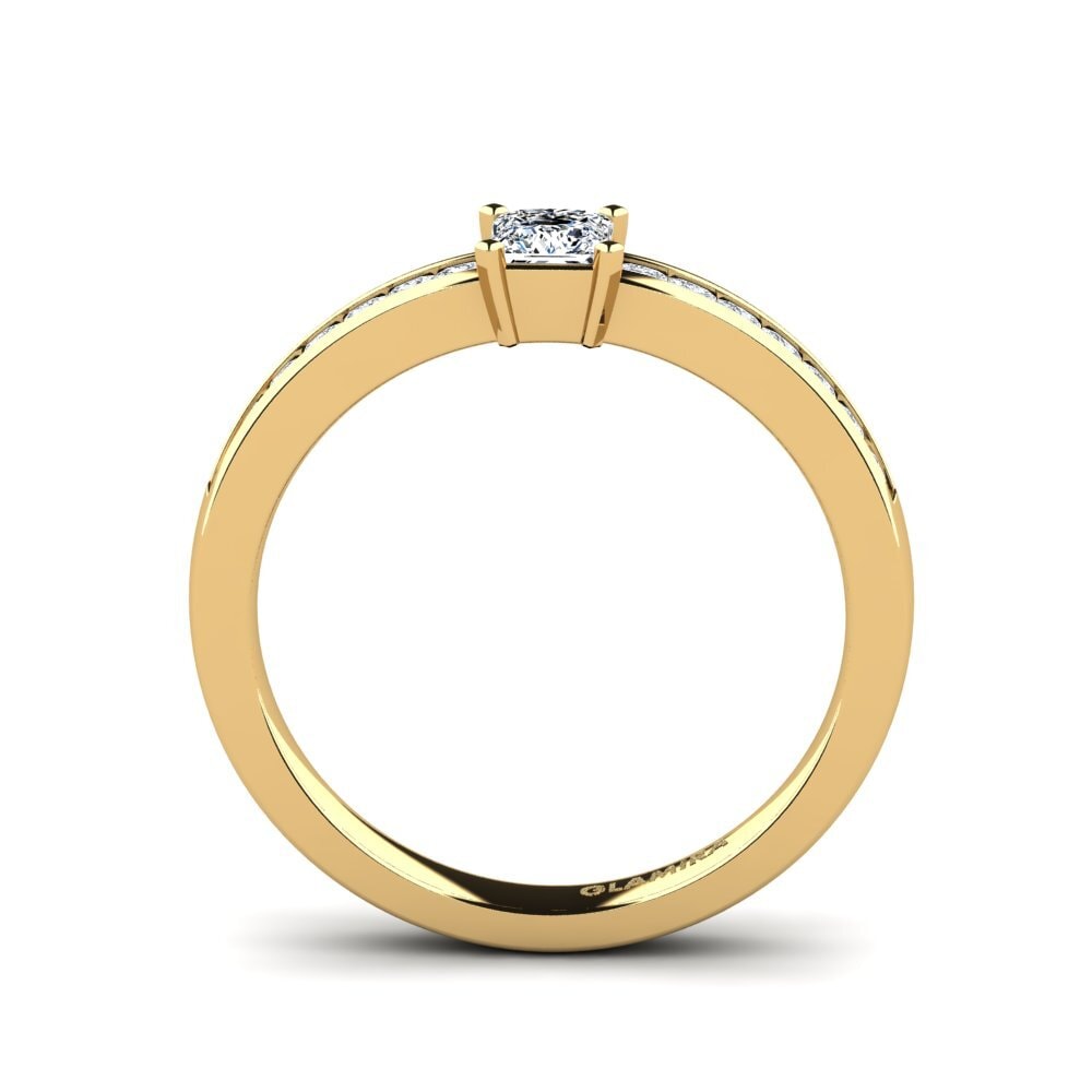 Zirconia Engagement Ring Fausta 0.27 crt