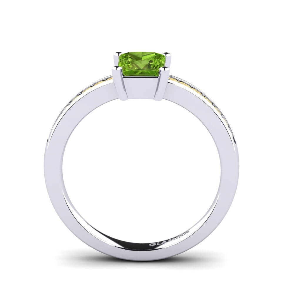 Peridot Zásnubní prsten Fausta 0.93 crt