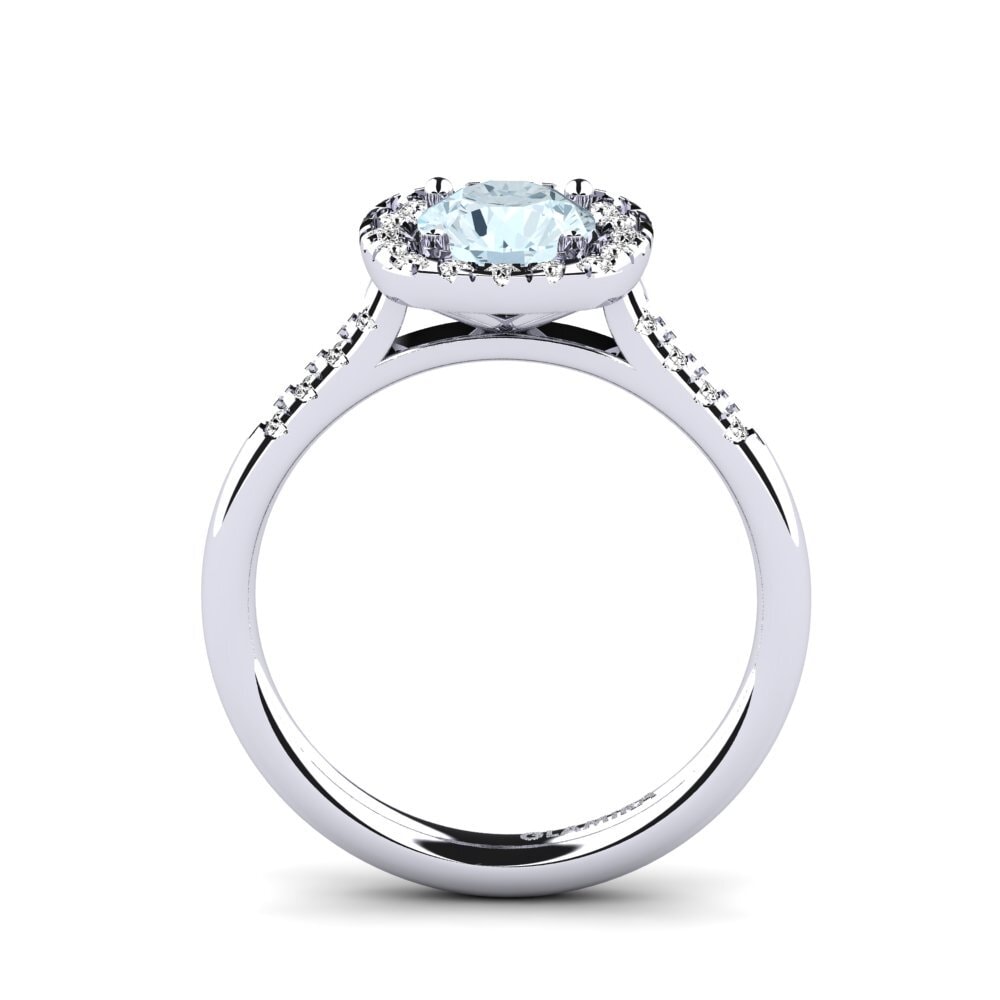Aquamarine Engagement Ring Fayette