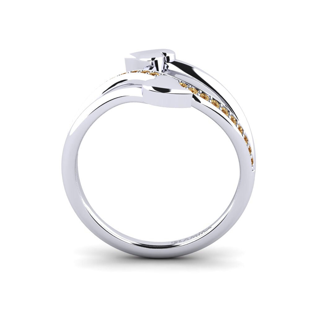 Brauner Diamant Ringe Feinsteina
