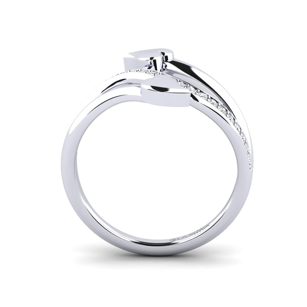 White sapphire Ring Feinsteina