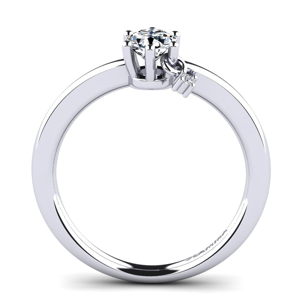 Zirconia Engagement Ring Fibrizia