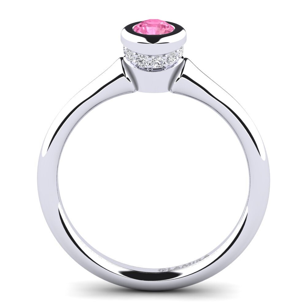 Pink Sapphire Women's Ring Fidelia