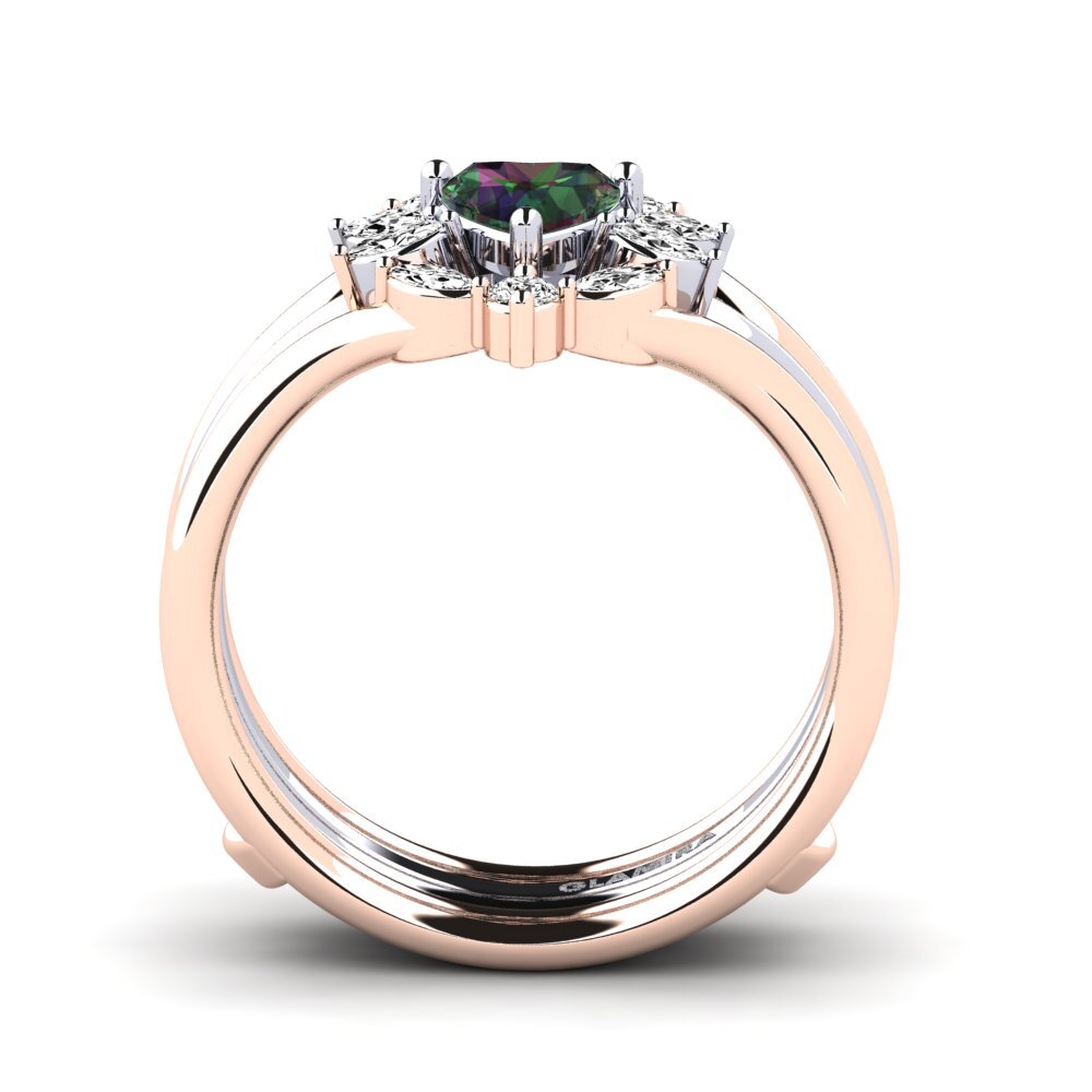 Topacio Místico Anillo Finam SET