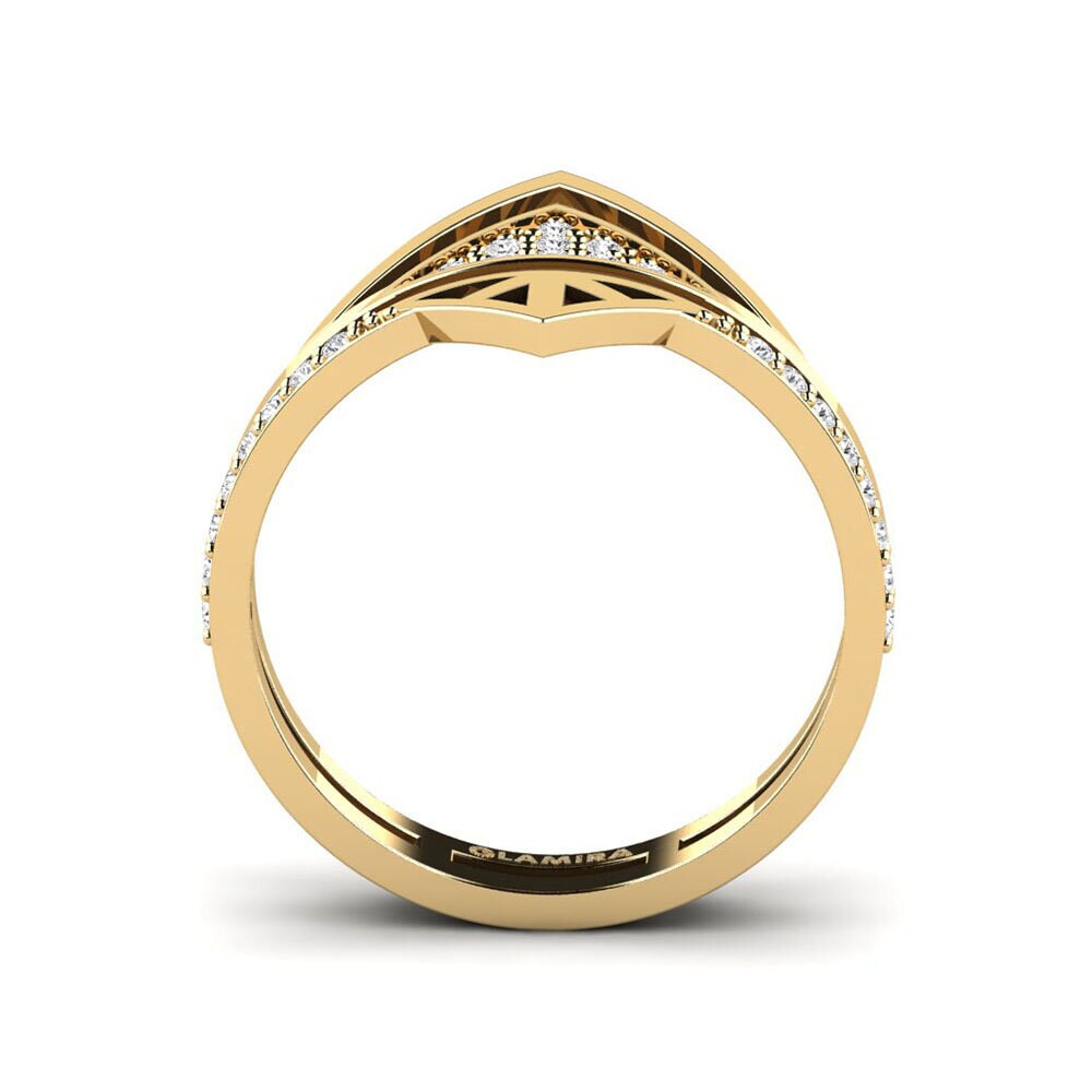 diamante-safira Anel Findlay