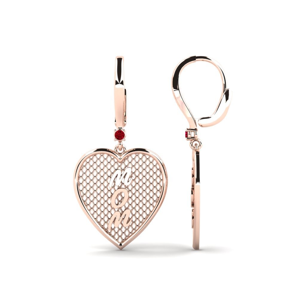 Red Zirconia Women's Earring Fiorini