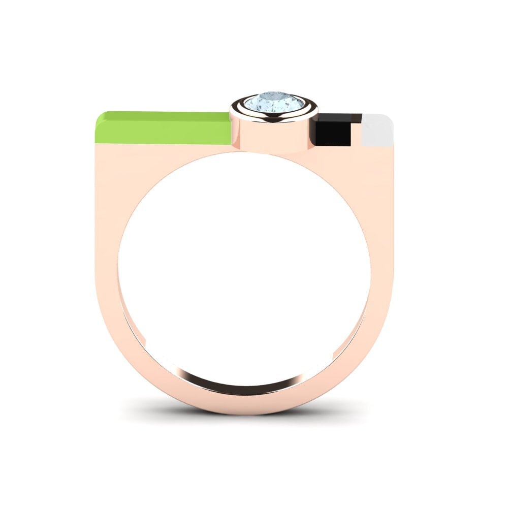 Rotgold 585 Ring Fjel