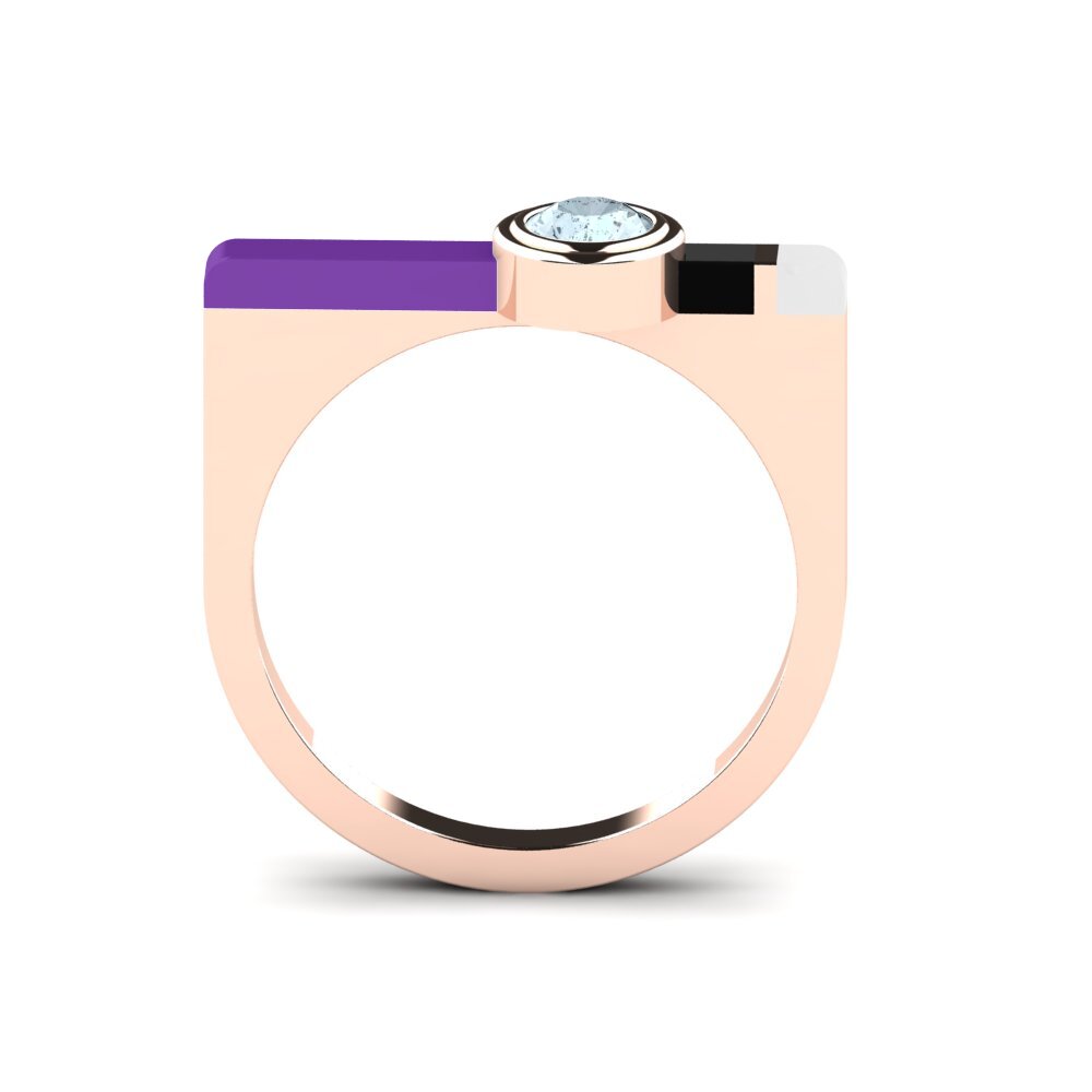 Rotgold 585 Ring Fjel