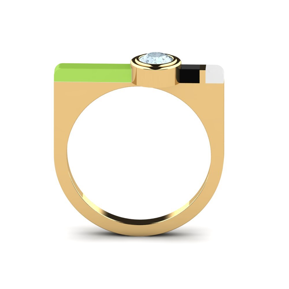 Gelbgold 585 Ring Fjel