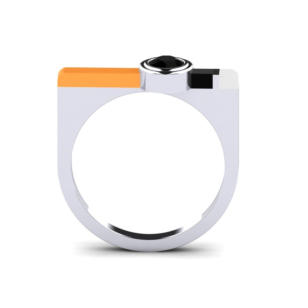 Schwarzer Onyx Ring Fjel