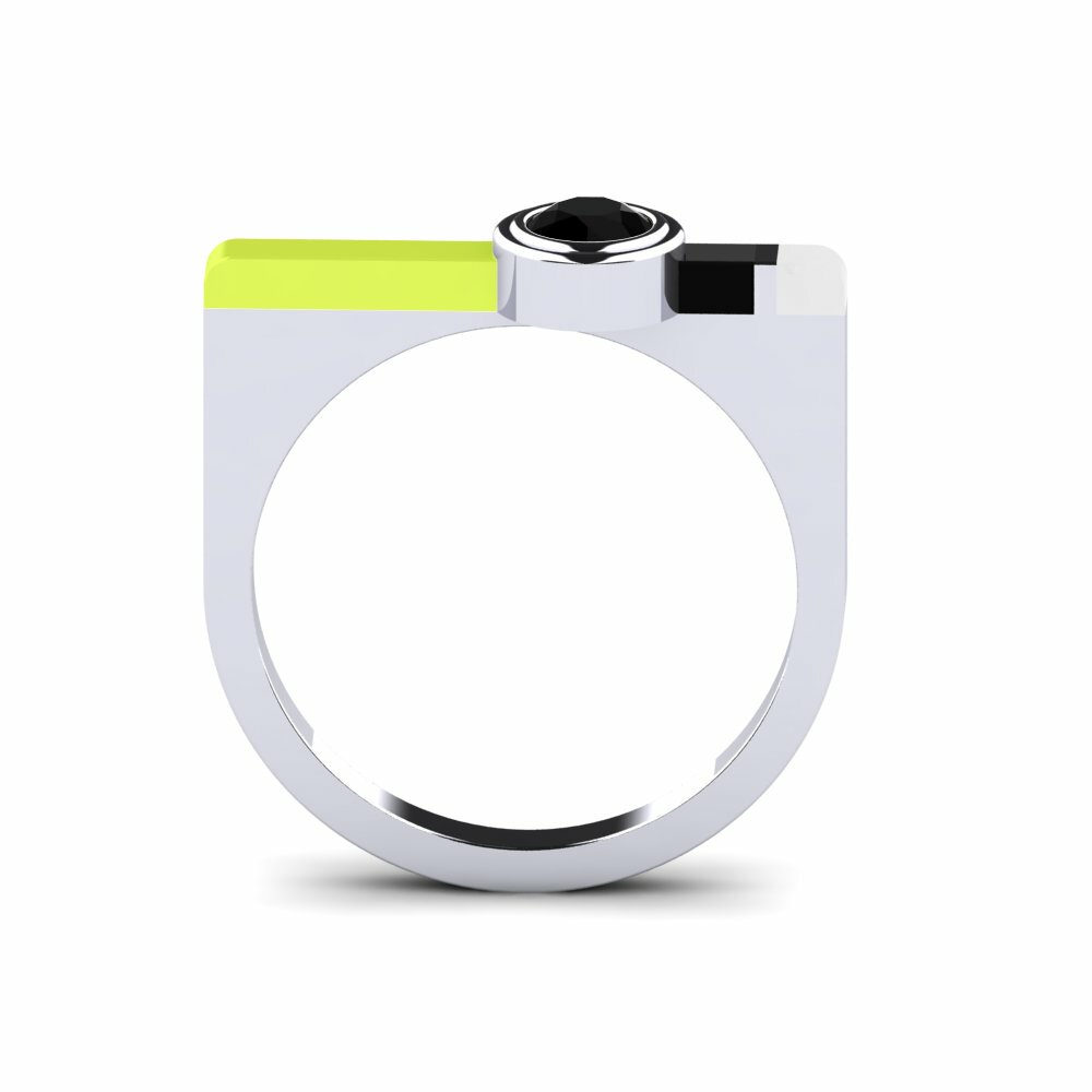 Onyx Noir Bague Fjel